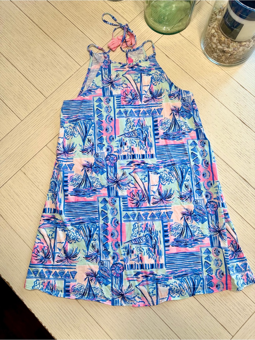 Lilly Pulitzer XXS Margot swing dress - whisper blue yeah buoy | NWOT